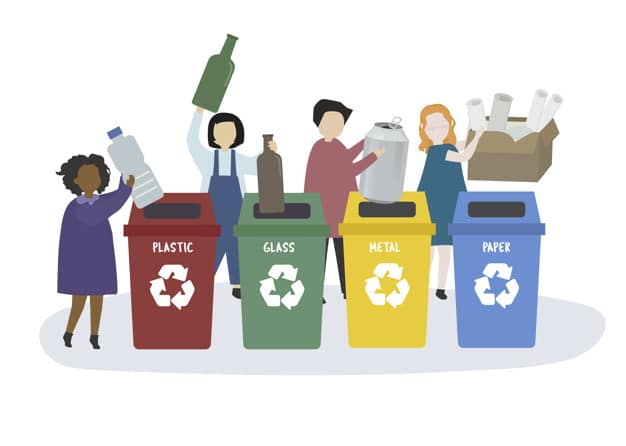 tratamento de resíduos agrega à meta de reciclagem